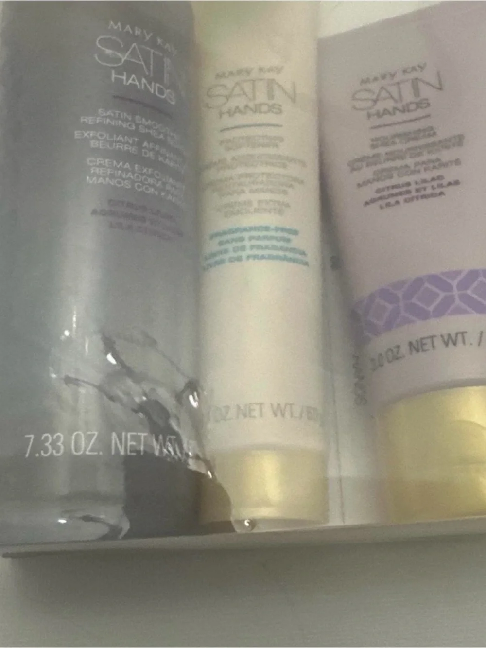 Mary Kay satin hands set